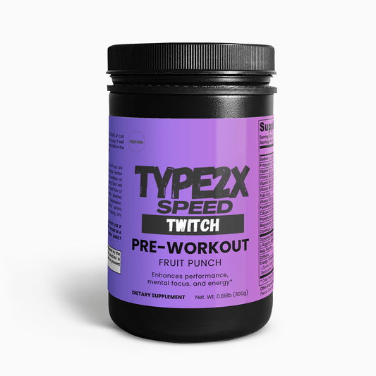 TWITCH Pre-Workout (Fruit Punch)
